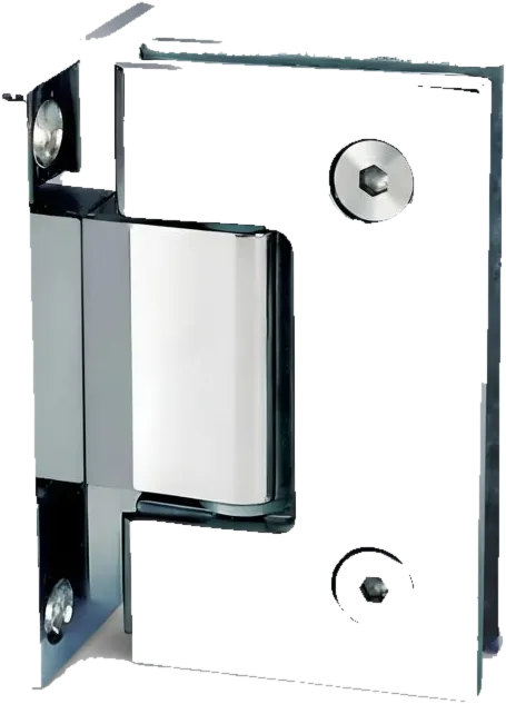 Dobradiça em inox para porta de vidro